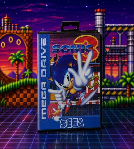 Sonic sega mega drive - 3,