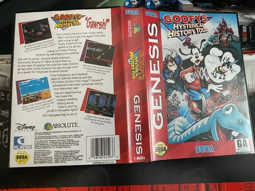 Goofy usa sega mega - -,