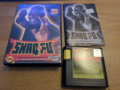Shaq sega genesis - shaq, fu
