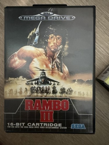Sega mega drive - rambo, iii