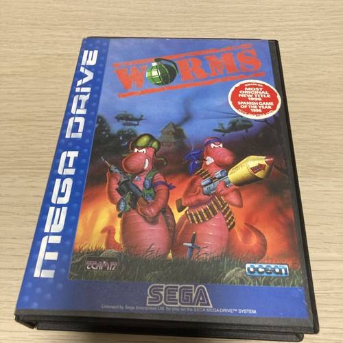 Worms sega mega - worms, drive