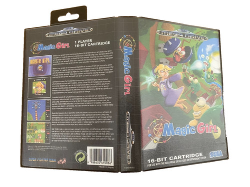 Magic girl pal sega mega - pal,