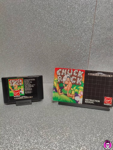 Chuck rock sega megadrive - chuck,