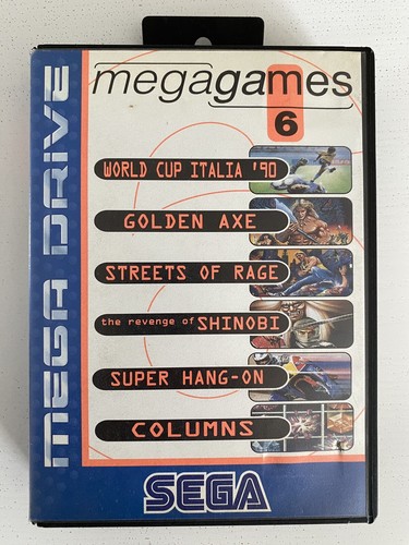 Sega mega drive megagames - sega, 6