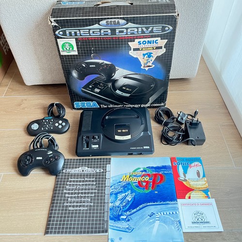 Sega mega drive bit console - mega, 16-bit