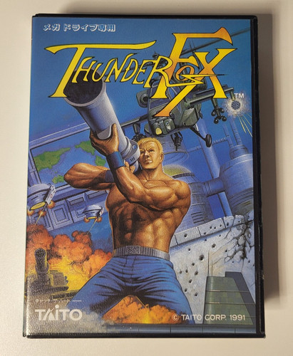 Sega mega drive thunderfox - drive,