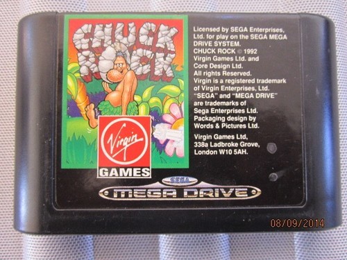 Sega mega drive chuck - sega,