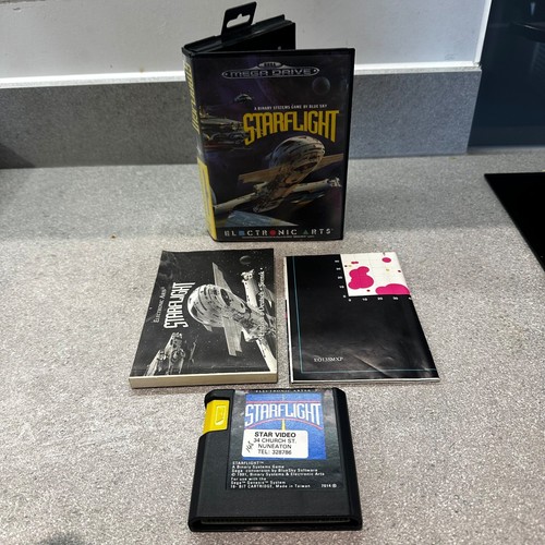 Starflight sega mega drive pal - drive,