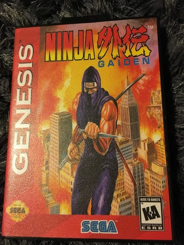 Ninja gaiden usa sega mega - -,