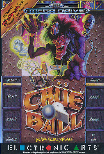 Sega mega drive crüe ball - sega,