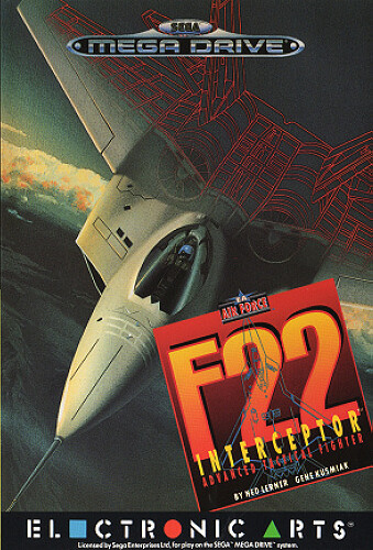Sega mega drive f22 - -,