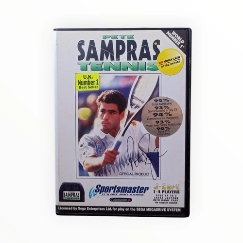Pete sampras tennis sega mega - sega,