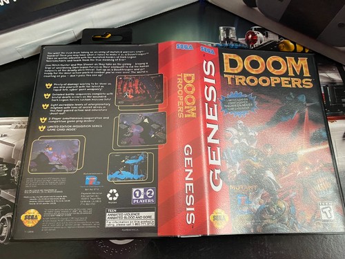 Doom troopers usa sega - doom,