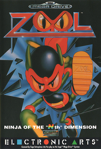 Sega mega drive zool - mega, ninja